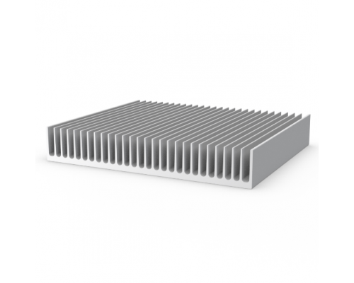 Aluminum radiator profile 250x40 without coating - Фото №3