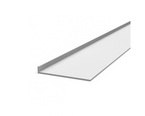 Corner aluminum versatile 80x10x2 anodized - Фото №2